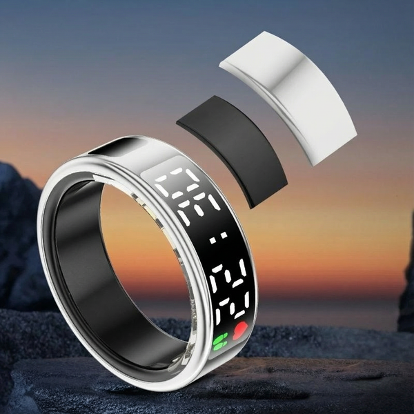Bague Intelligente à Écran Digital – Smart Ring Futuriste Lumineuse | Lumena Home Tech-
