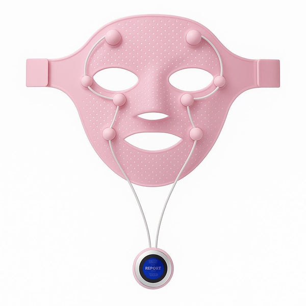 Masque Lumena EMS™ – Lifting, Raffermissant & Contouring V-Line (Micro-Vibrations Haute Fréquence)