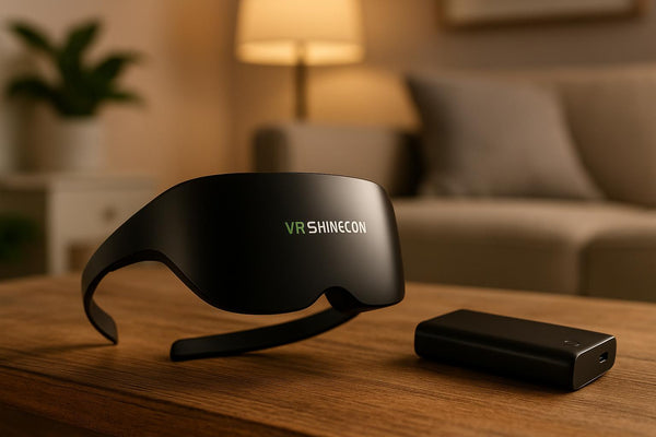 Lunettes VR Écran Géant 3D – Casque Cinéma Portable Ultra-HD | Lumena Home Tech Vision™-