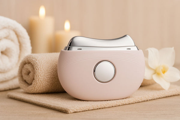 Gua Sha Électrique Hot & Cold – EMS Lifting & Massage Décongestionnant | Lumena Home Beauty--